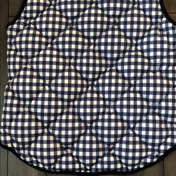 NWOT J. Crew Gingham Excursion Vest - Picture 10 of 11